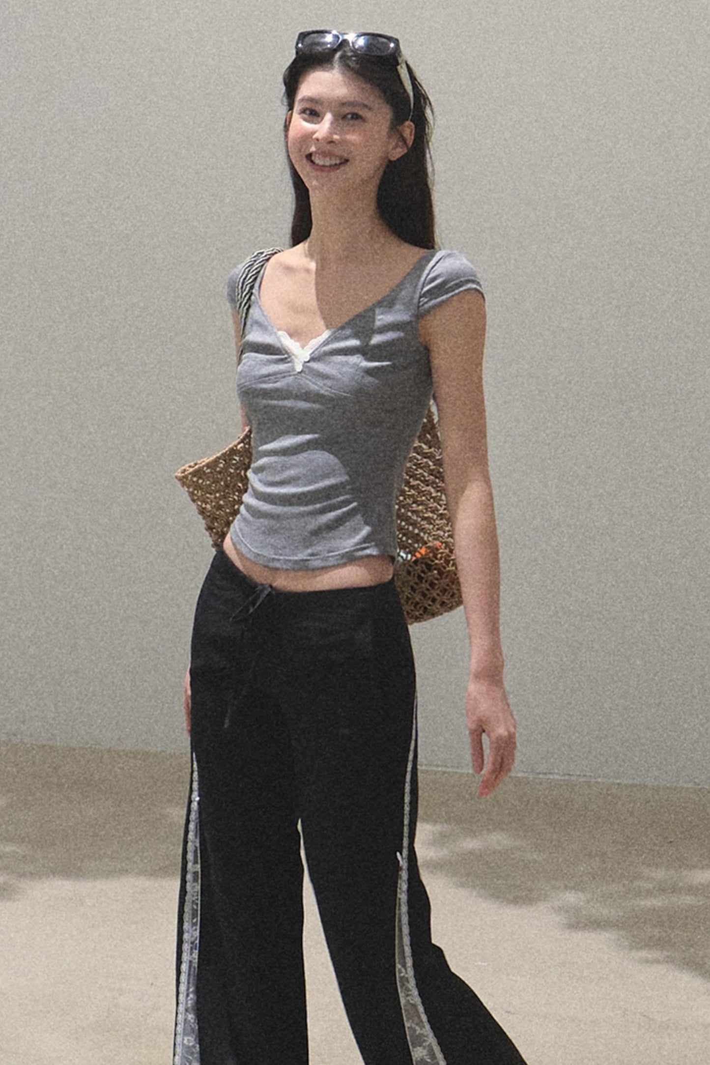 Whispering V-Neck Tee