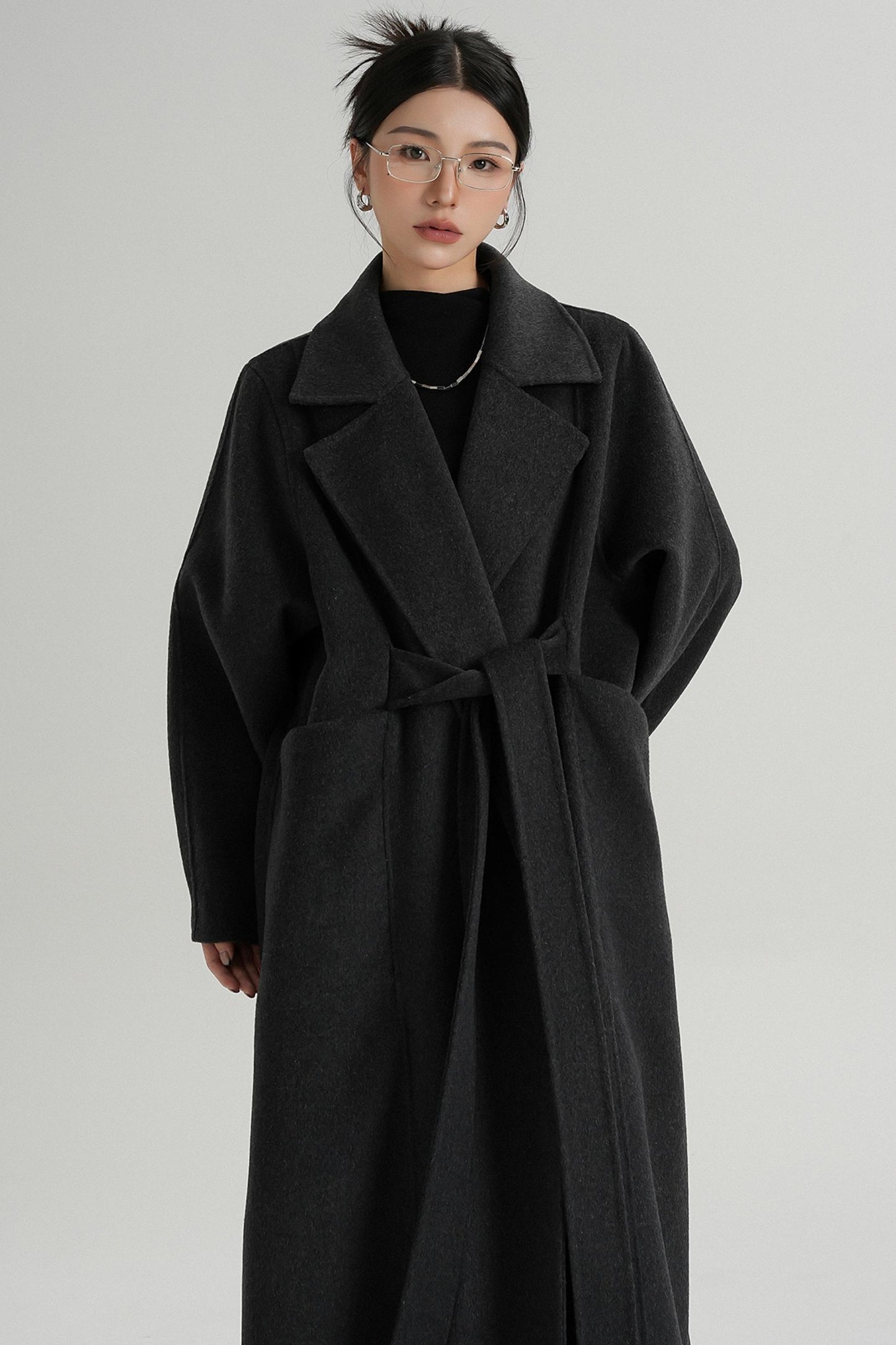 Temperament Wool Reversible Coat