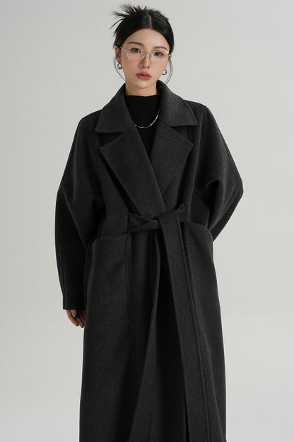 Temperament Wool Reversible Coat