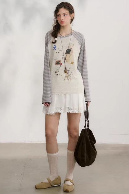 Sunday Party Striped Sweater