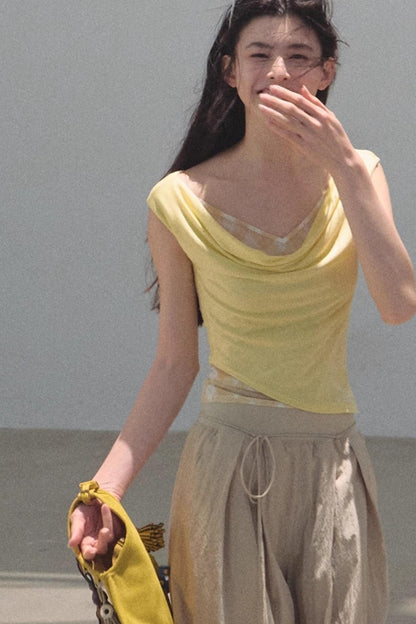 Rising Check Slim-Fit T-Shirt