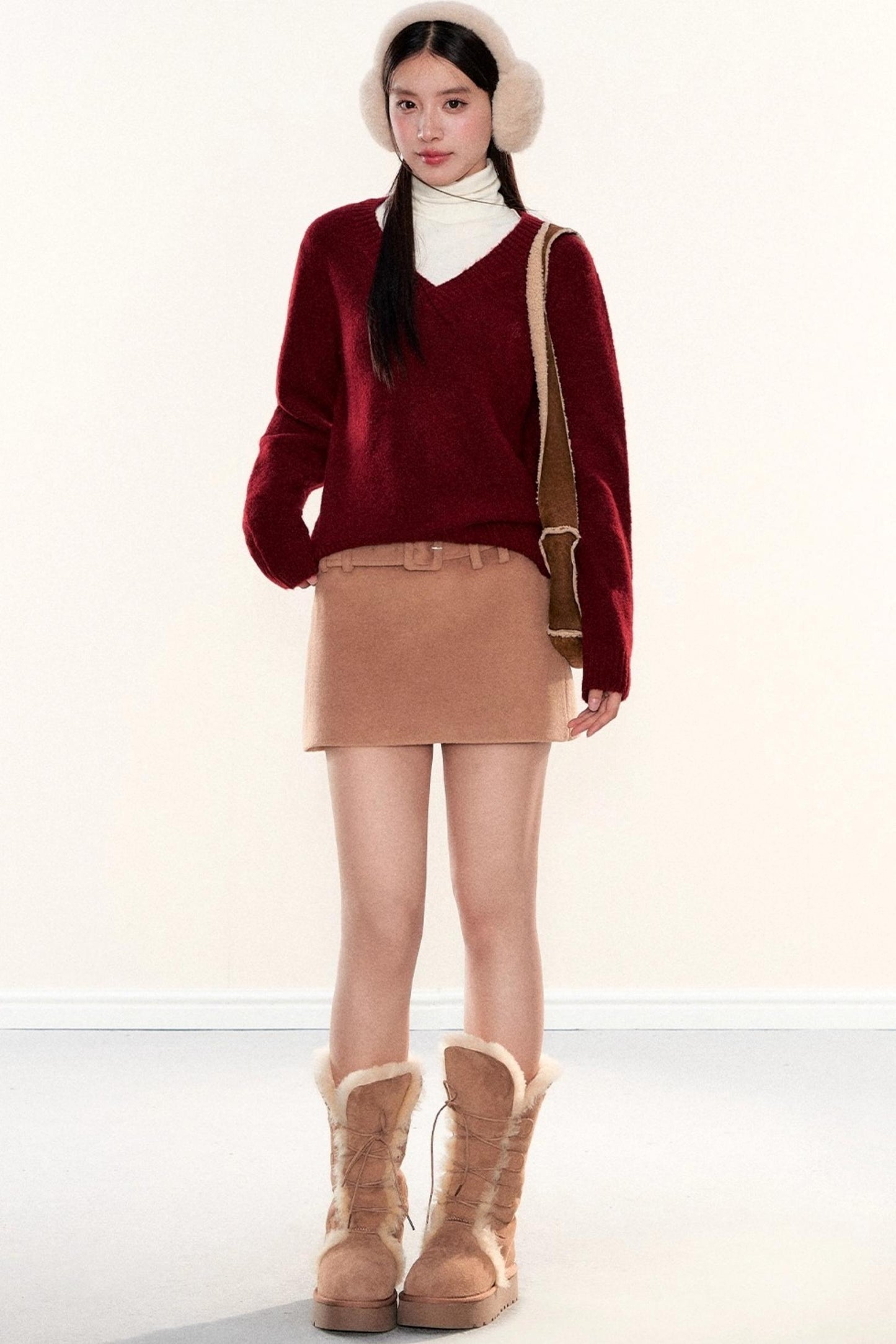 High-Neck Slimming Top