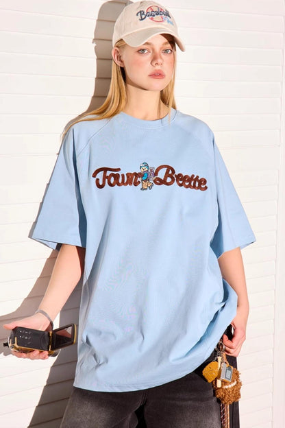 Embroidered Casual Tee