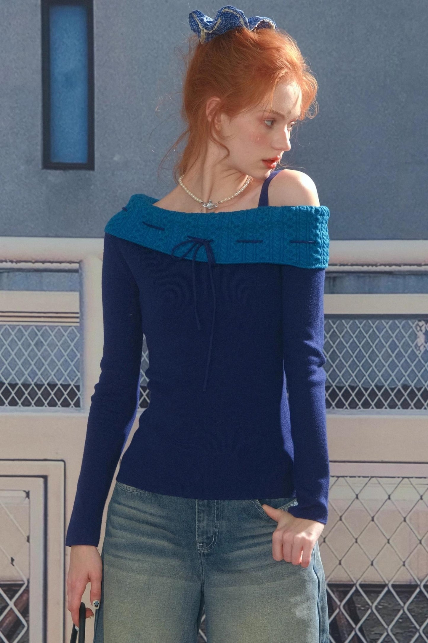 Autumn American Strap Top