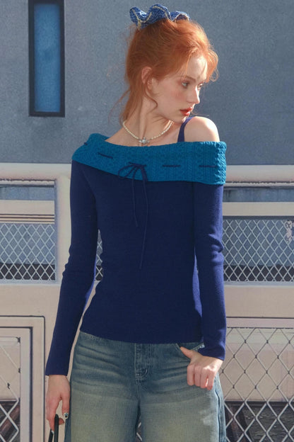 Autumn American Strap Top