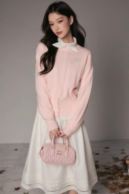 Feminine Knit Sweater