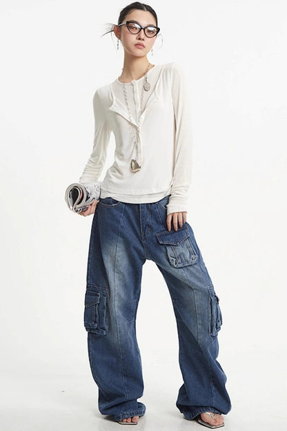 Vintage Buttoned Sweater