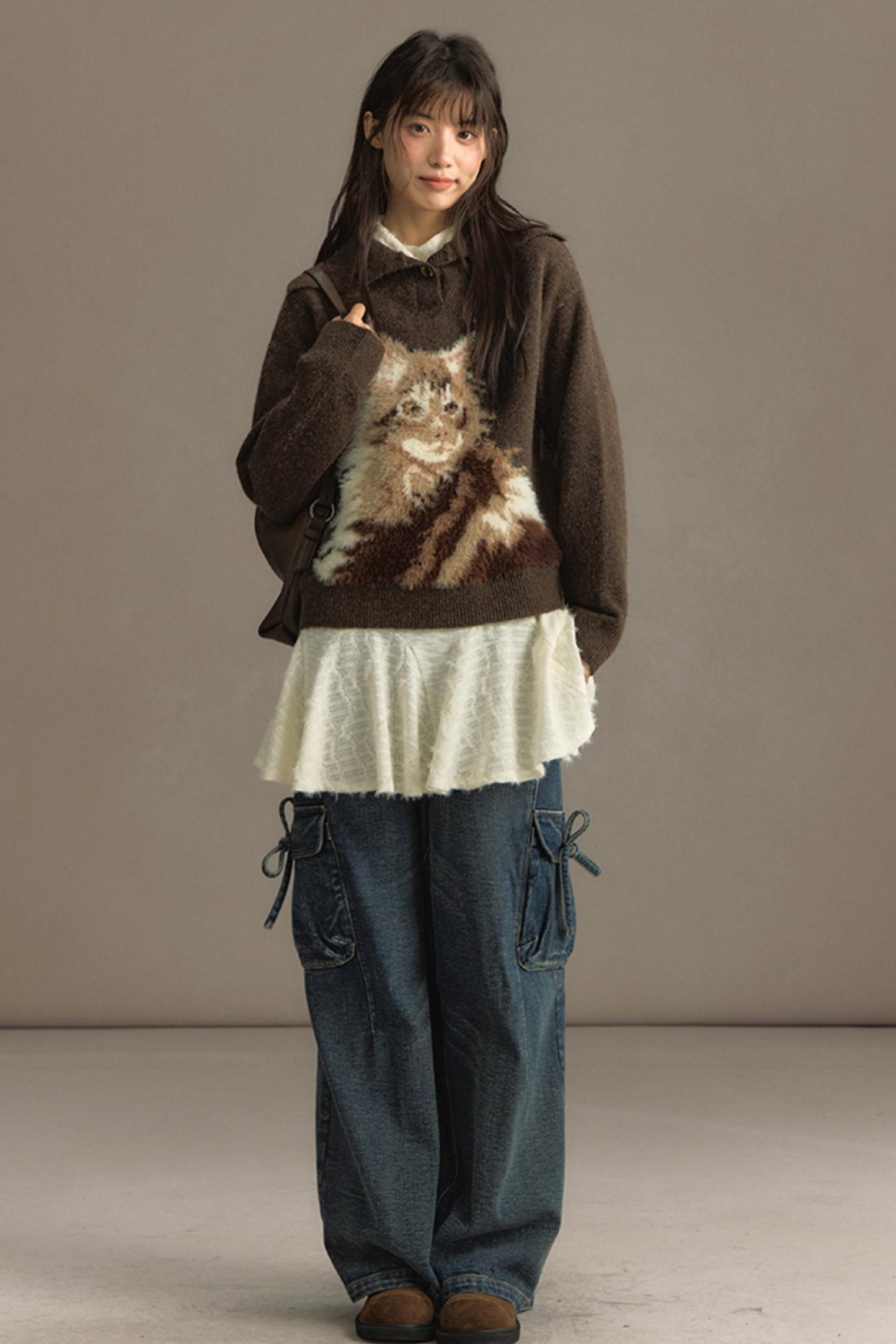 Soft Woolen Knitted Sweater Top