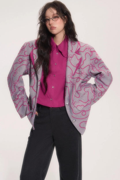 Sweetheart Loose Long-Sleeved Shirt