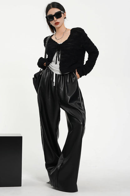 American Street Pu Leather Pants