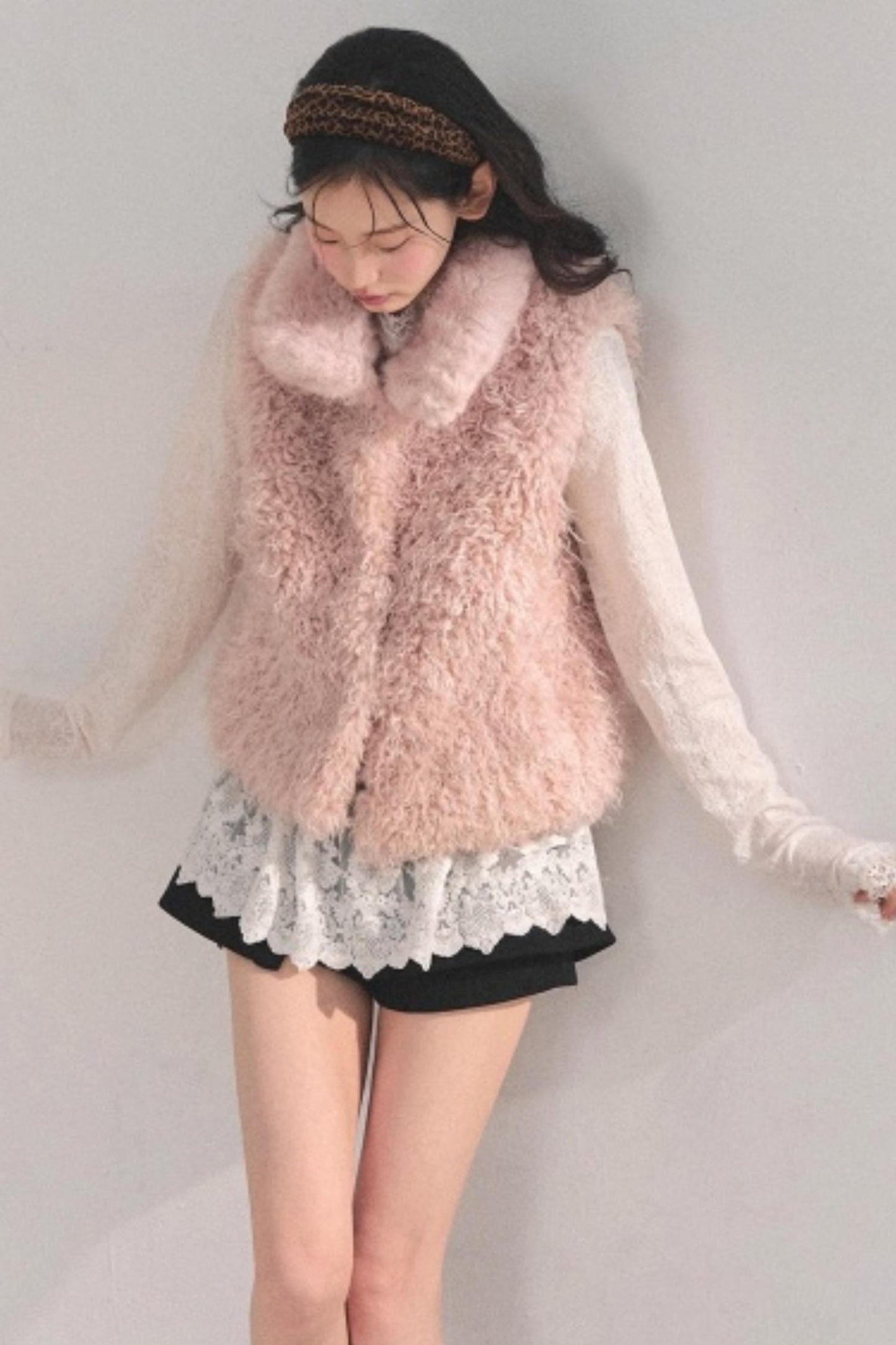 Reversible Faux Fur Vest