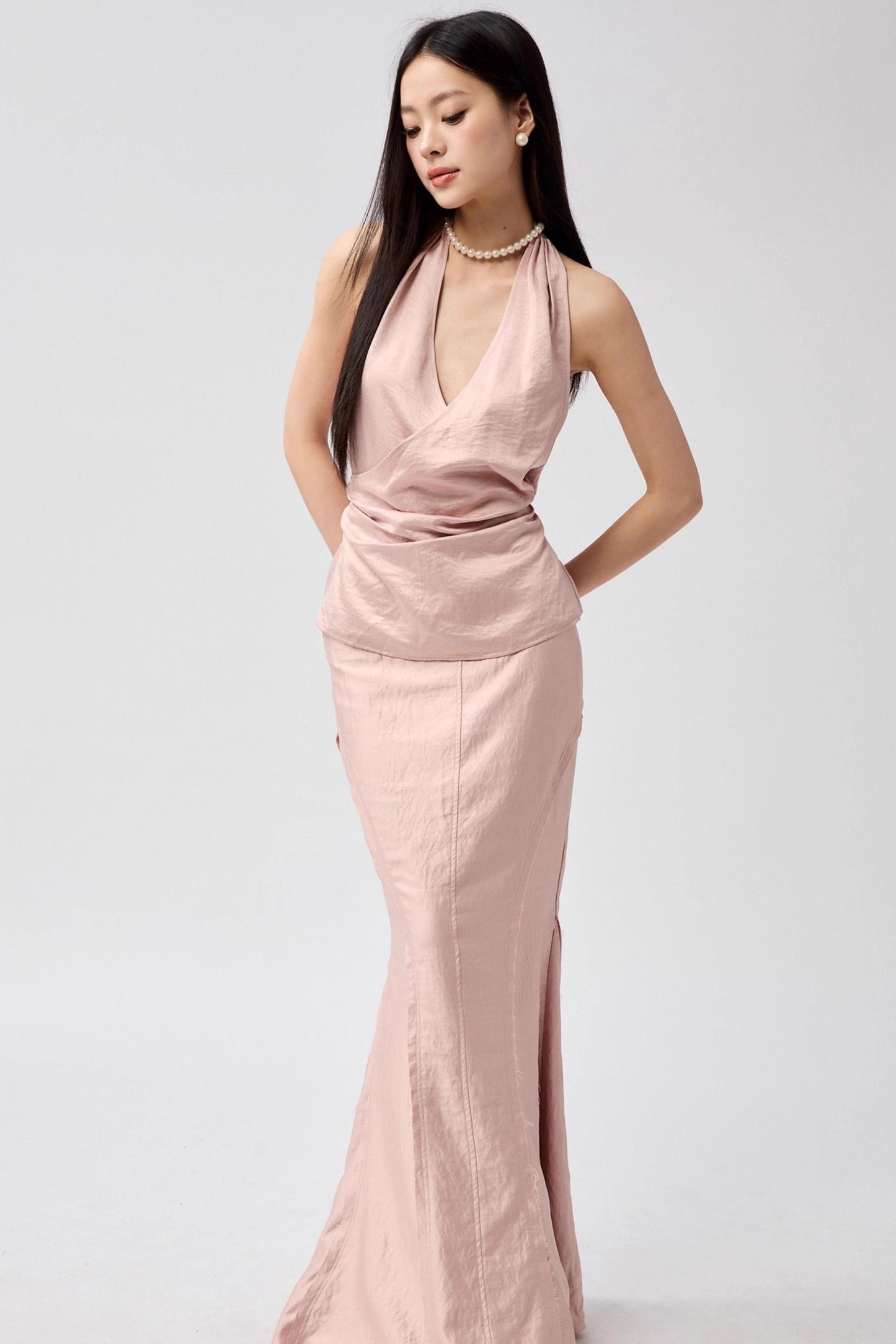 Elegant Edge Skirt Set-Up