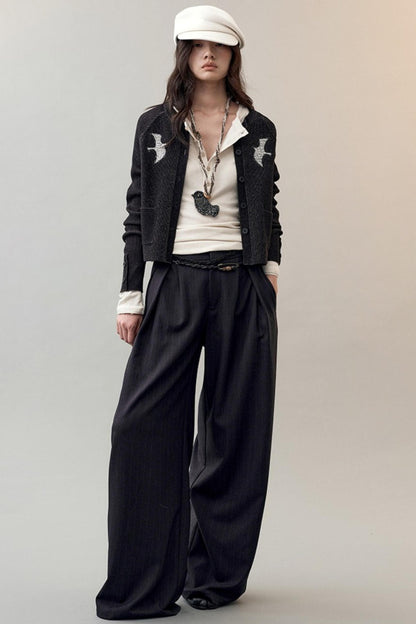 Feather Shadow Stars Slim T-Shirt