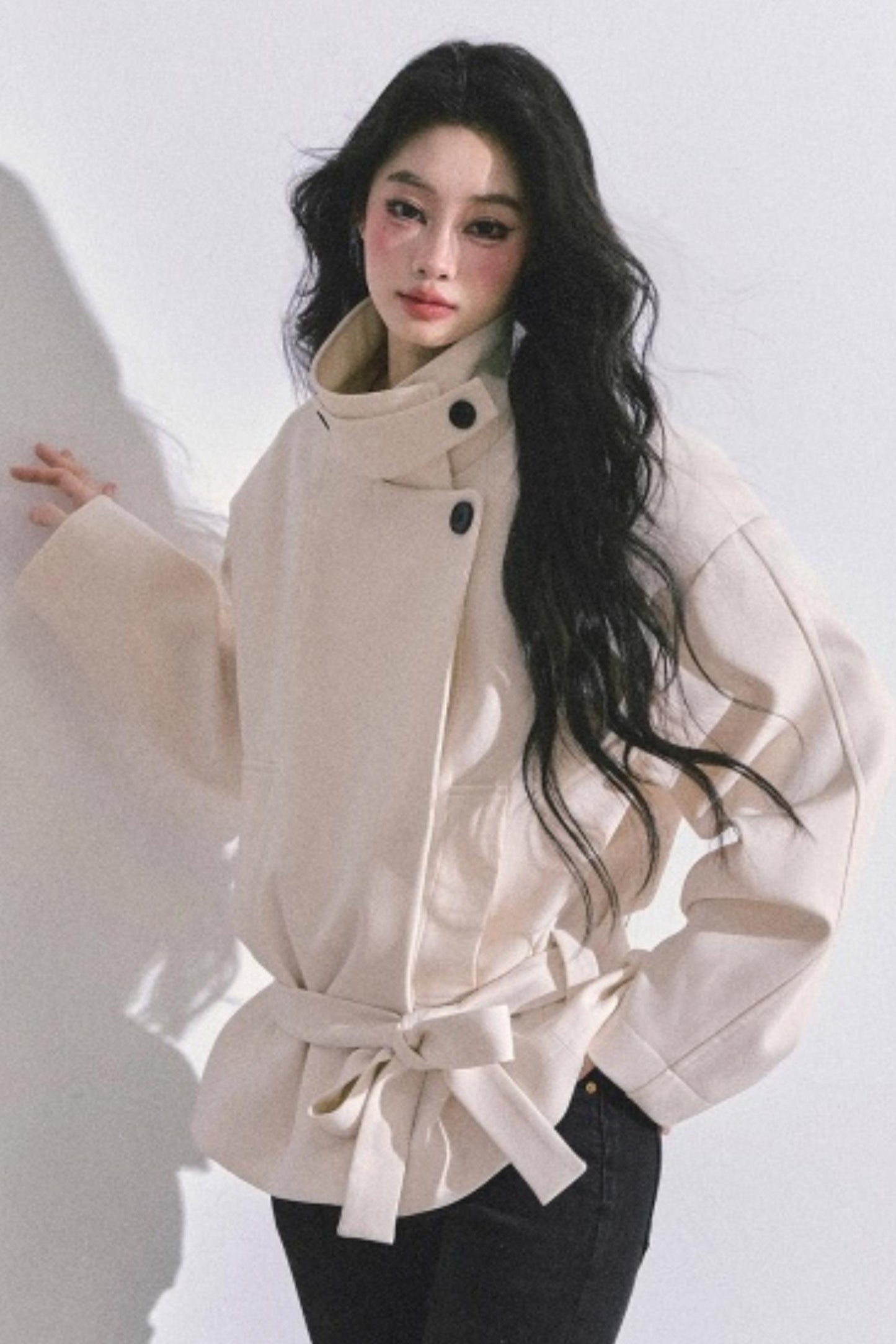 First Snow Turtleneck Coat