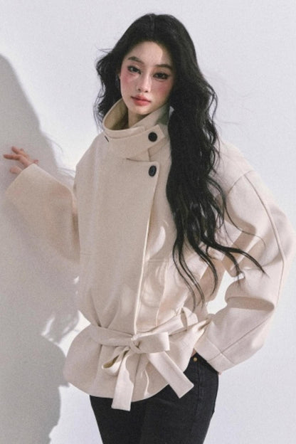 First Snow Turtleneck Coat