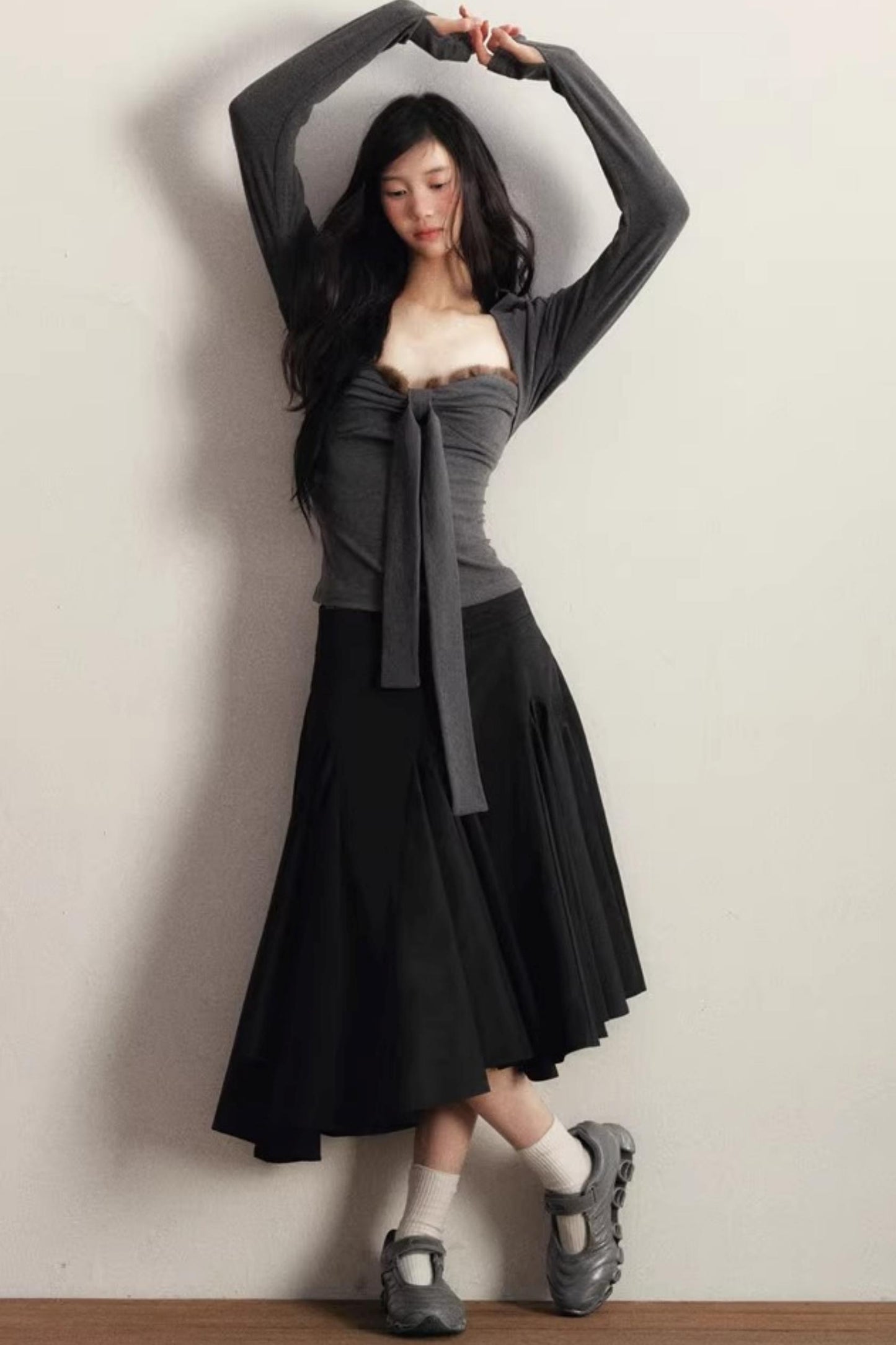 Edge Large Irregular Skirt