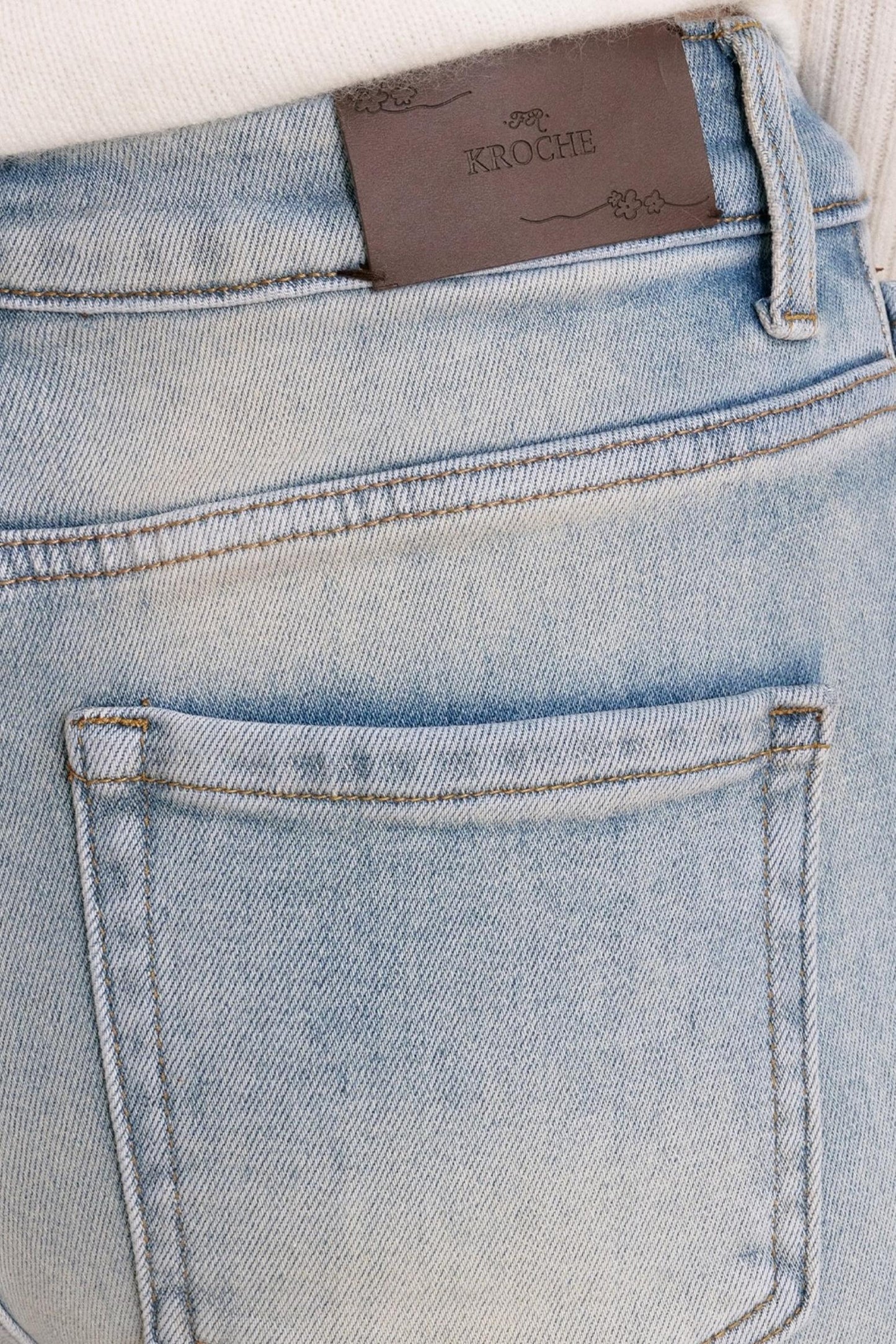 Romantic French Flared Jeans