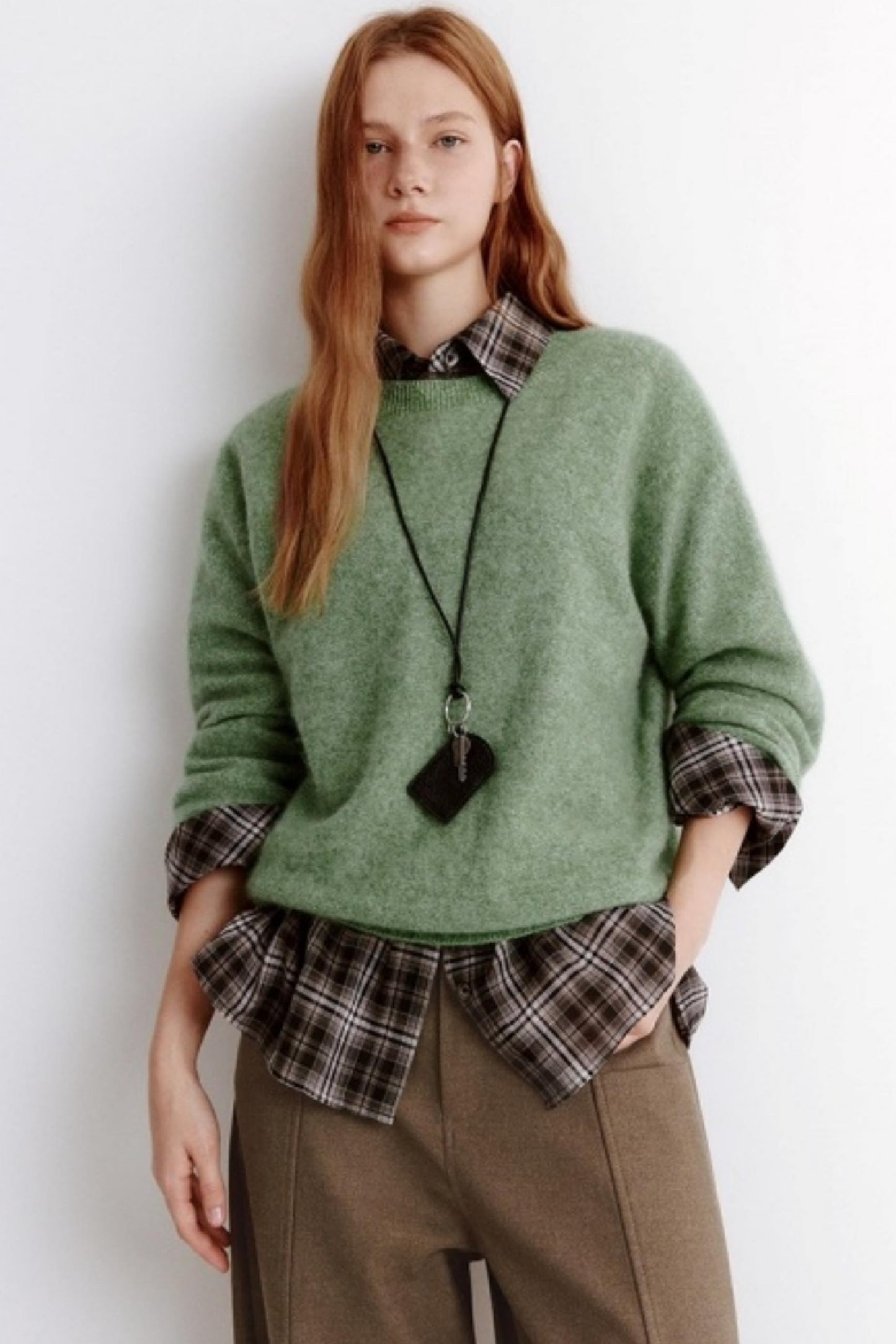 Autumn Cashmere Blend Wool Sweater