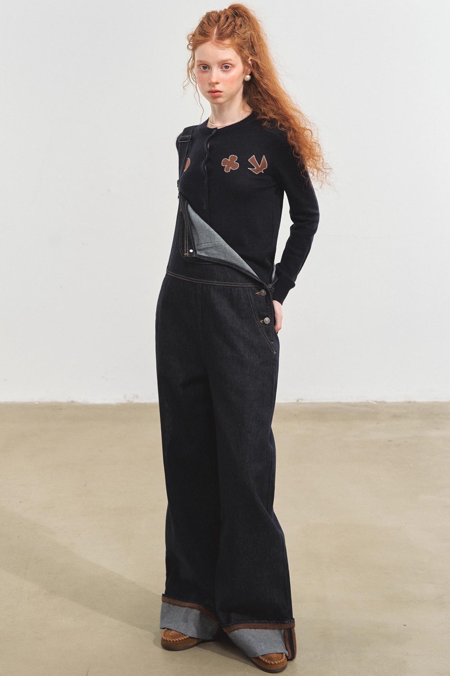 Fun Patch Embroidered Cardigan