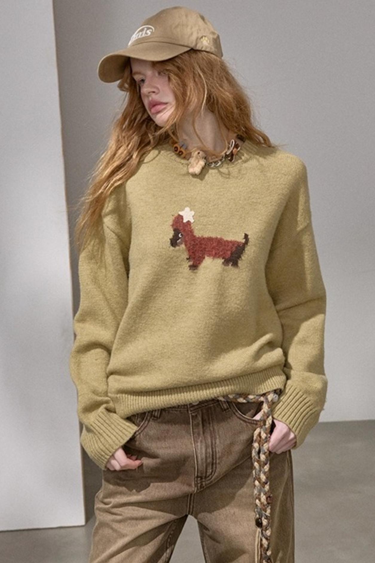 Holiday Dachshund Sweater