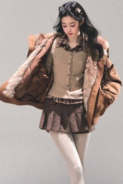 Plush Winter Padded Coat