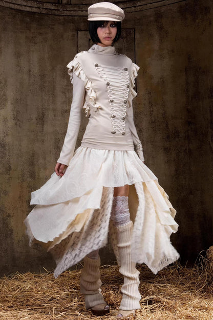 Palace Strick Slim Oberteil