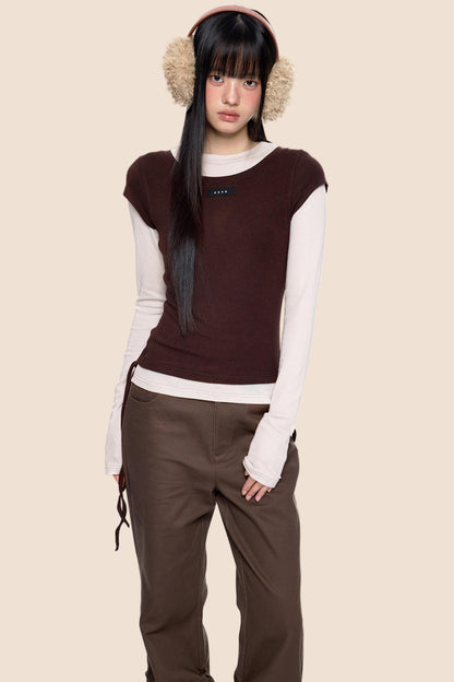 Elegant Layered Vintage Top