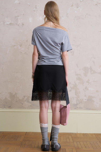 Summer Lace Short Skirt
