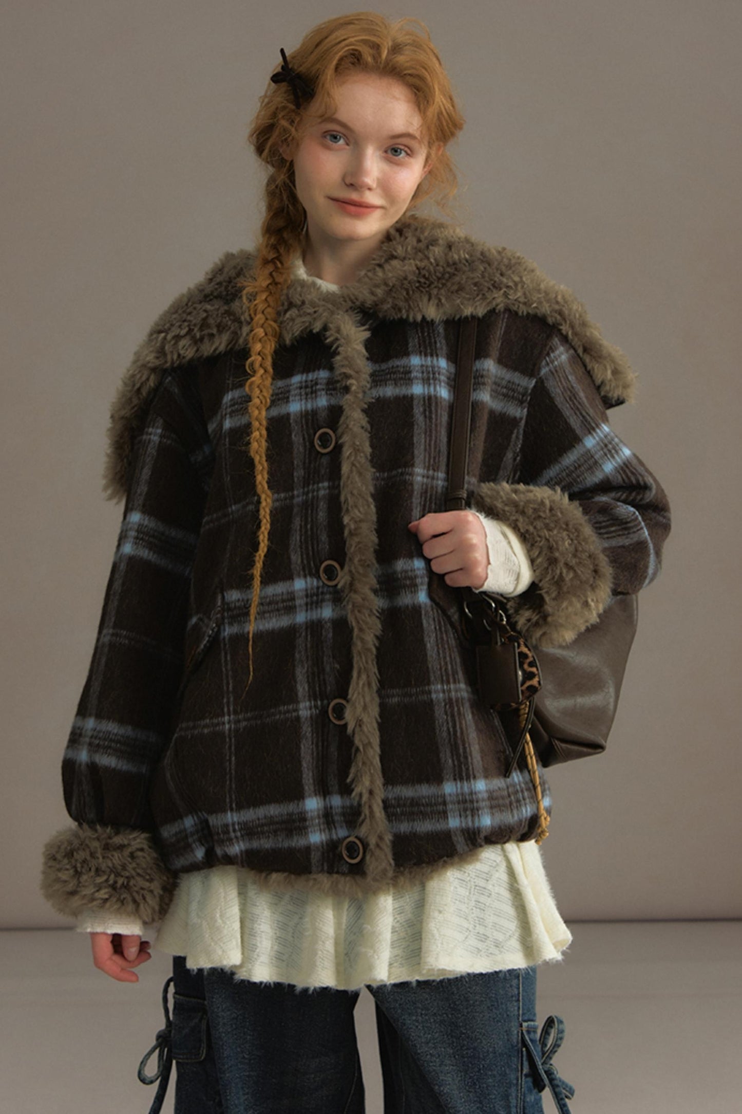 Sea Painter Navy Plaid Jacket