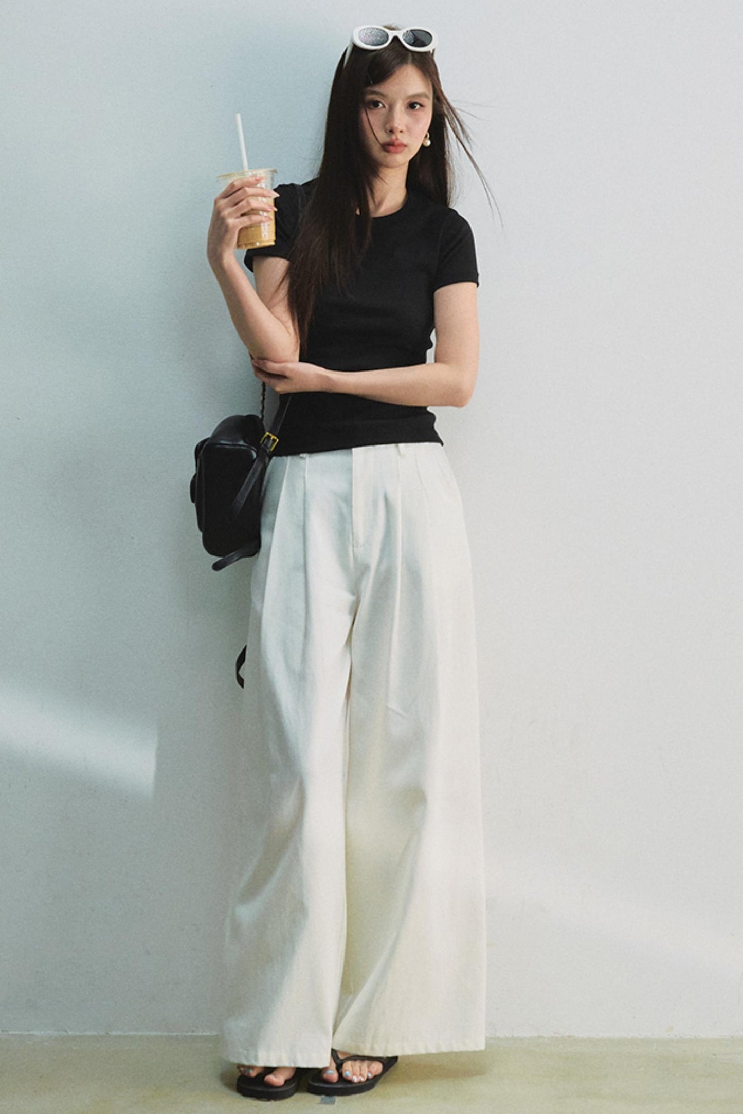 Embroidered Letter Tee