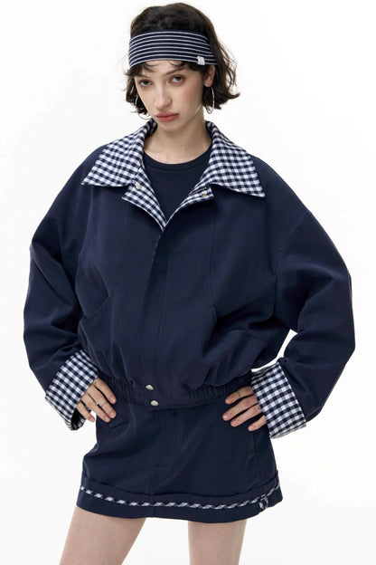 Salt Check Trench Coat Set-Up