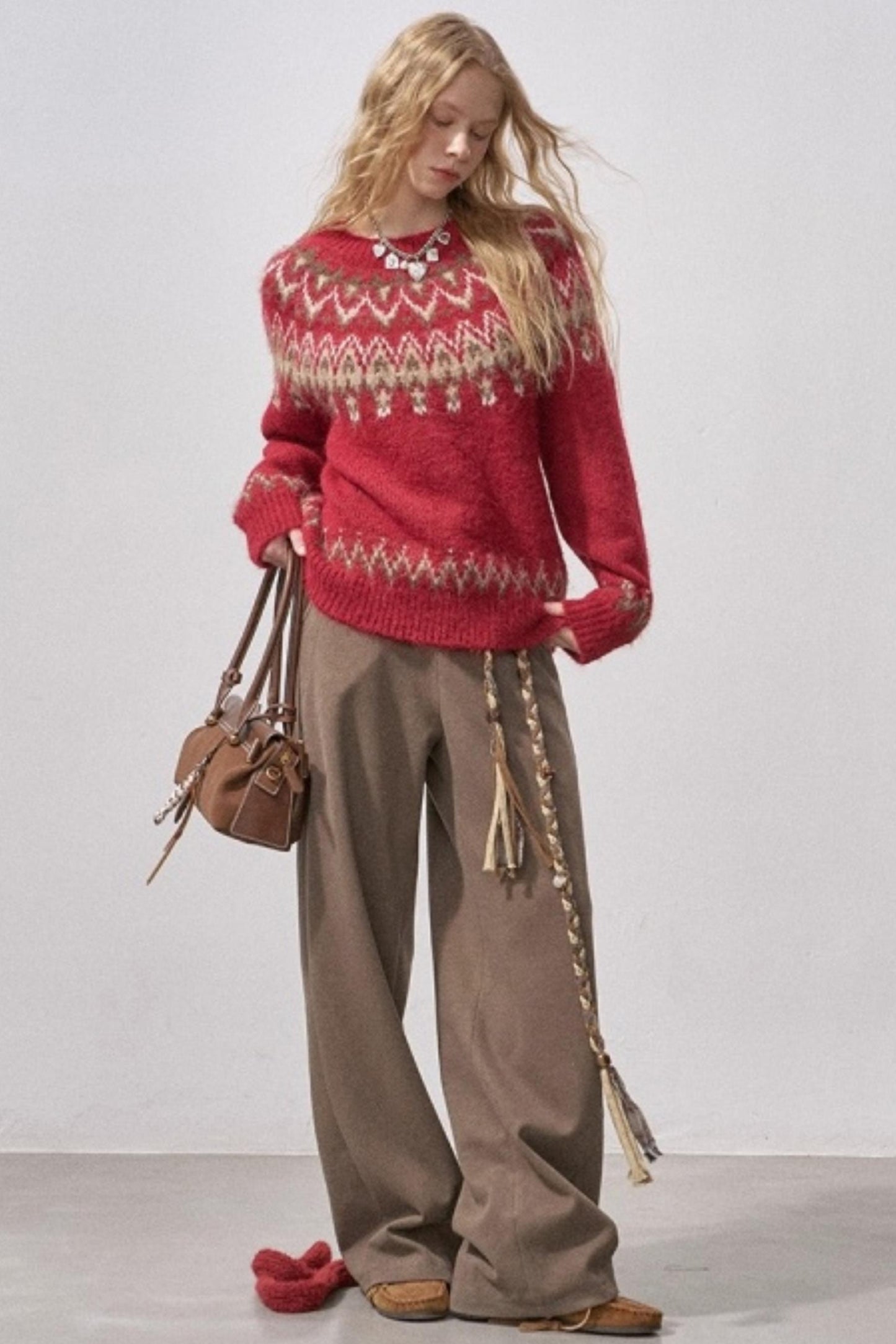 Festive Fair Isle Sweater
