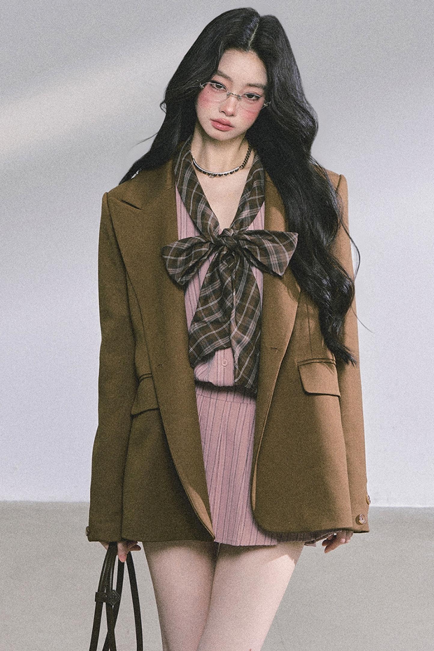 Hailey Miu Stripe Dress