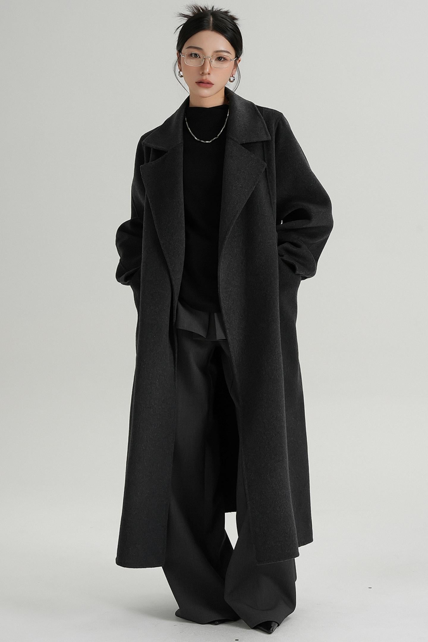 Temperament Wool Reversible Coat