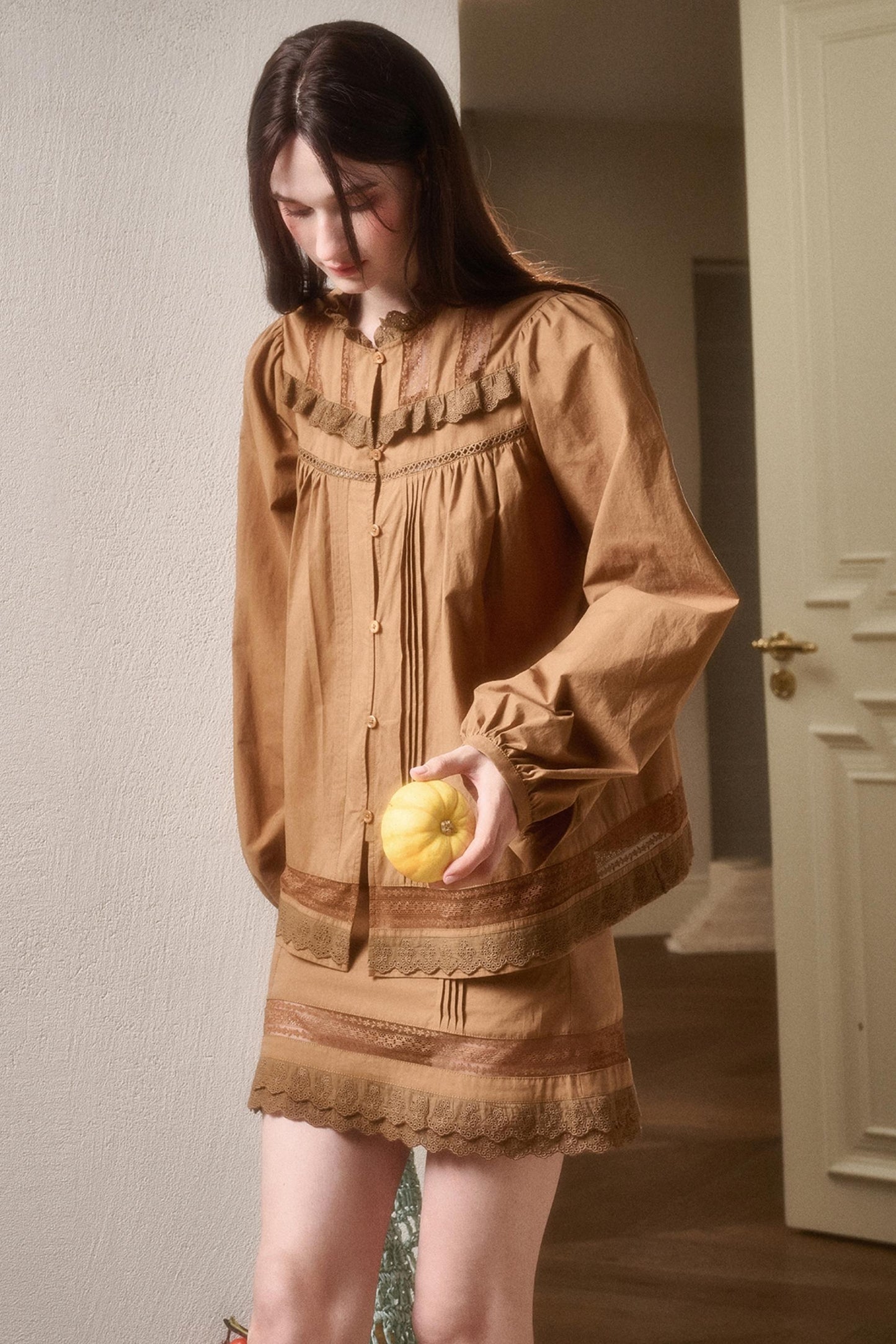 Small World Natural Cotton Skirt Set-Up