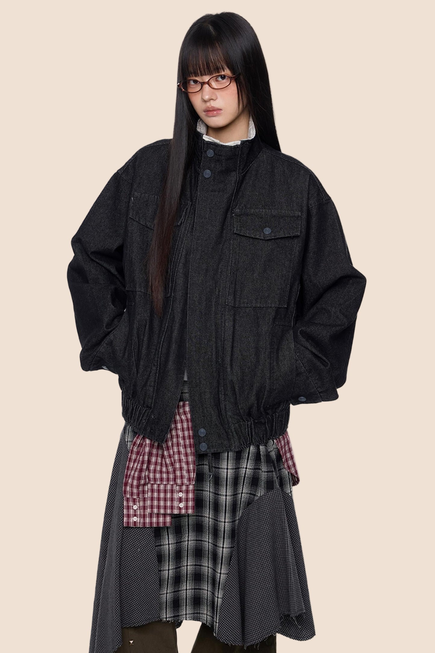 Autumn Vintage Denim Jacket