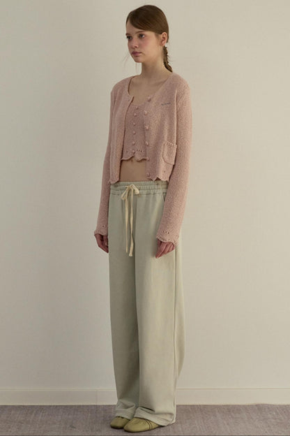 Luxury Knit Cardigan Set