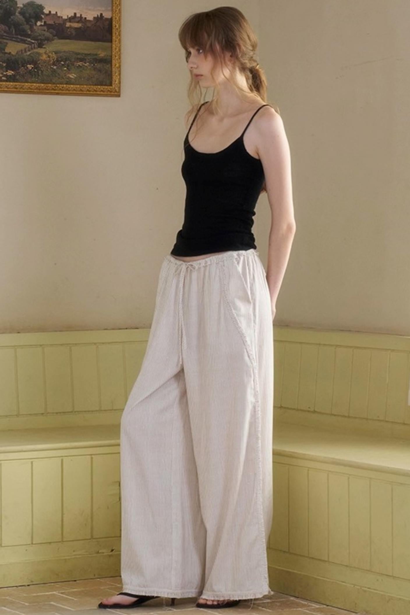 Coconut Grove Pleated Slacks Set-Up