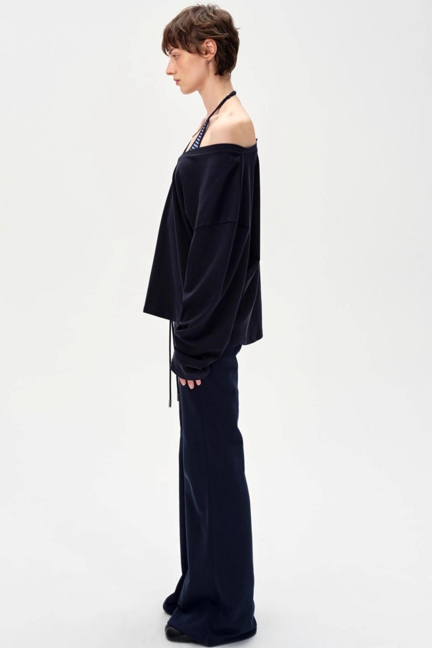 Lyocell V-Neck Base T-Shirt