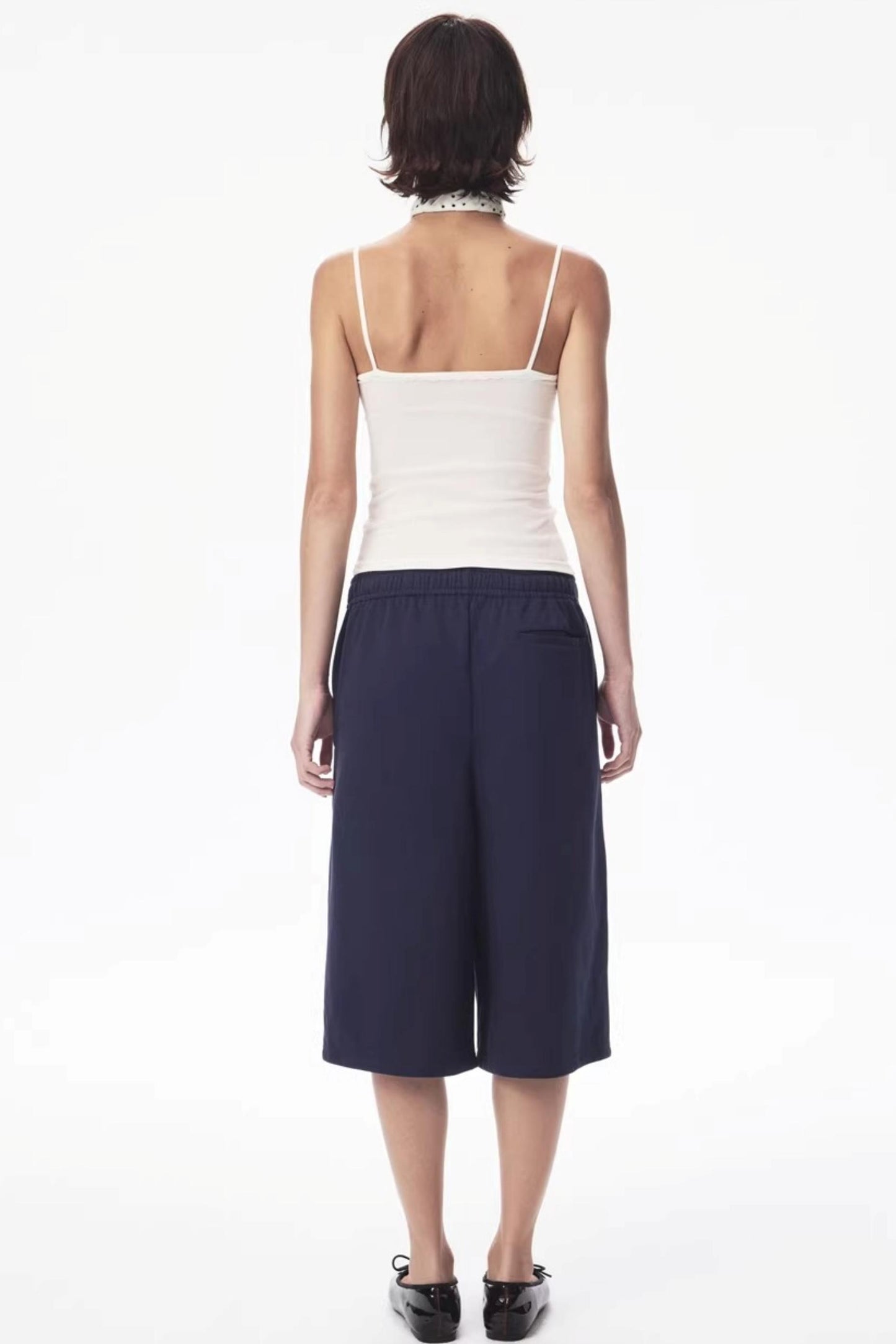 Two-Color Drawstring Sweatpants