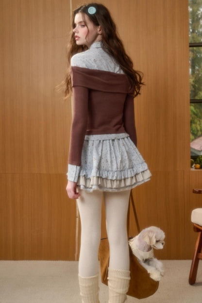 Milky Way Bunny Lace Skirt Set-Up