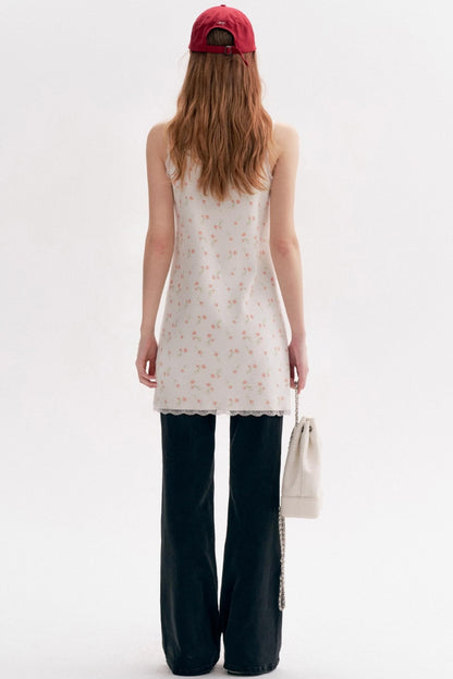 Daisy Whisper Knit Vest Dress