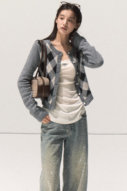 Skin Emotion Wool Knitted Top