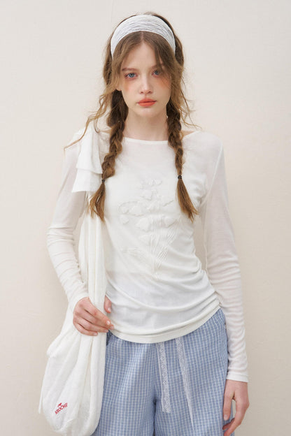 Lattice Loungewear Top