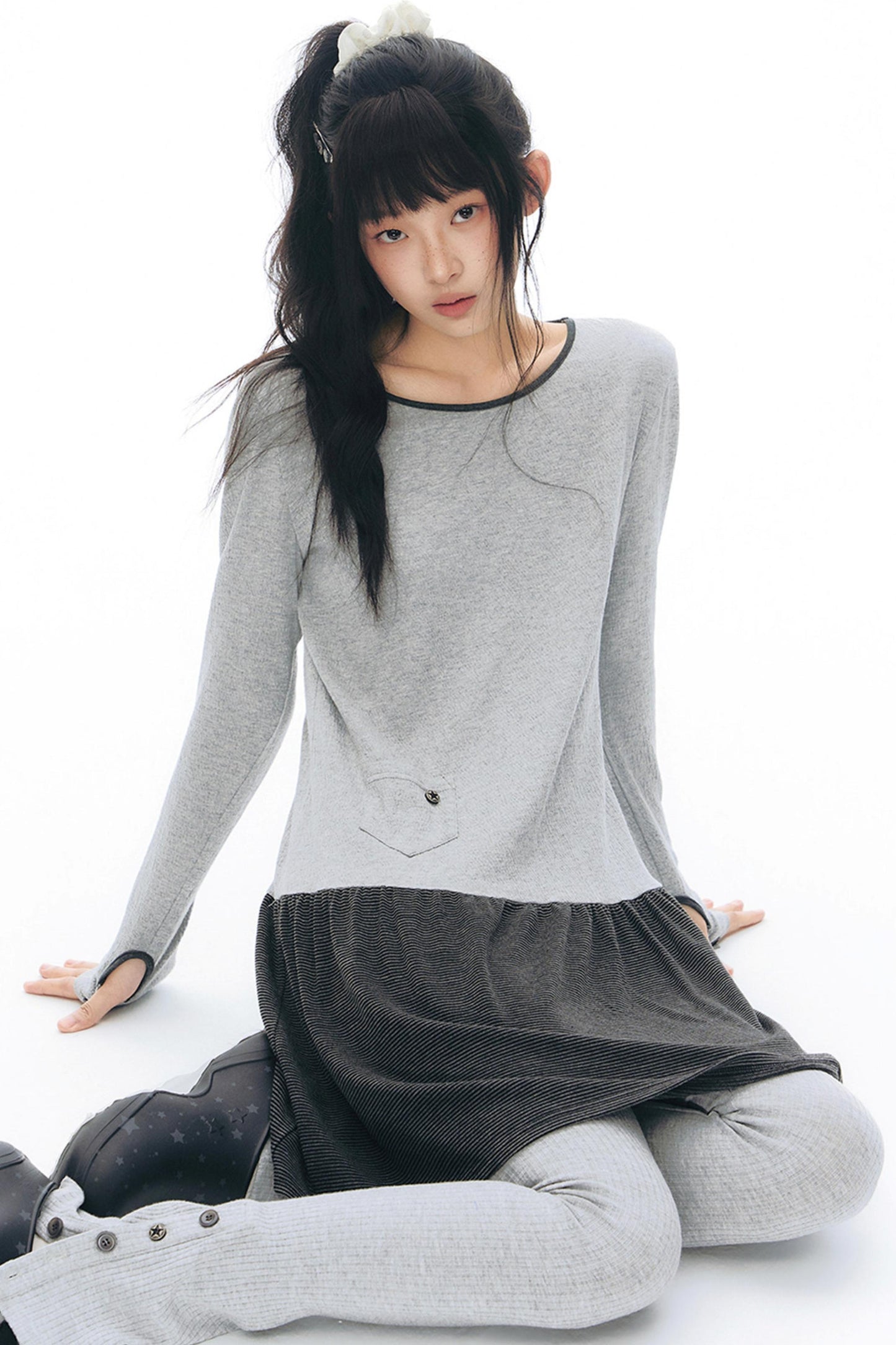 Original Knit Slit Leggings