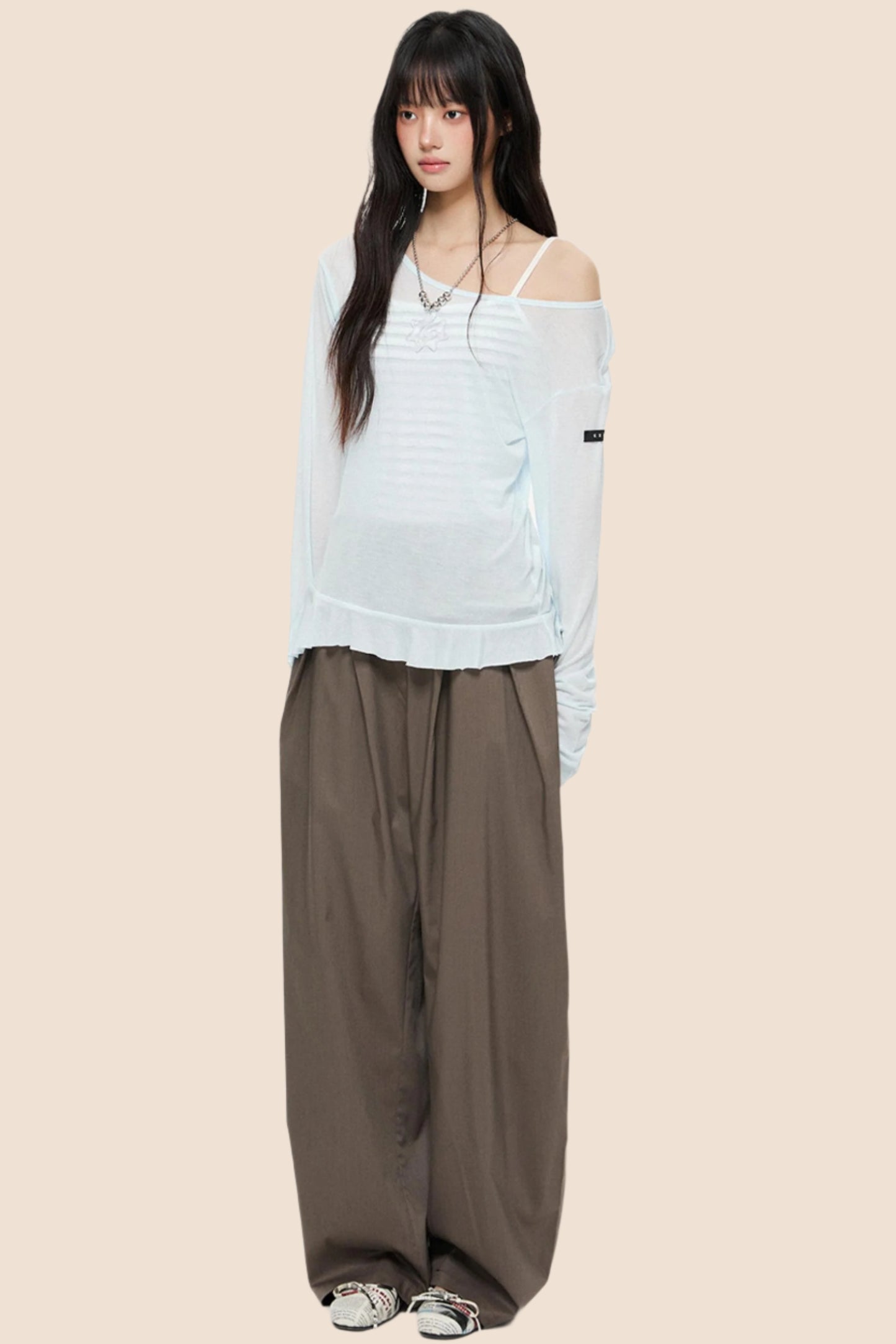 Sheer Summer Smock Top