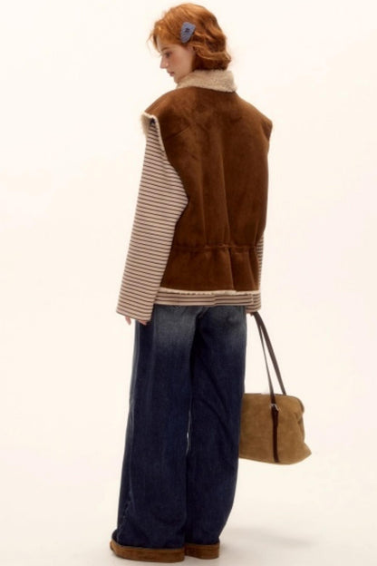 Reversible Embroidery Vest