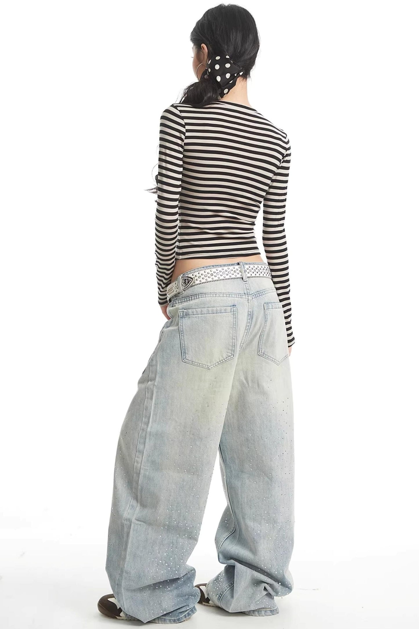 Spicy Girl Striped Slim Sweater