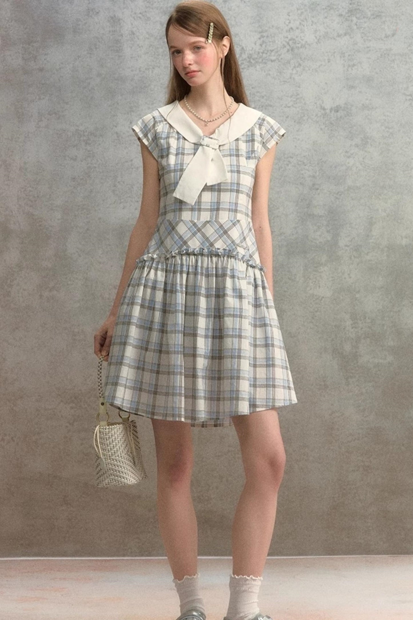 Chic V-Neck A-Line Dress