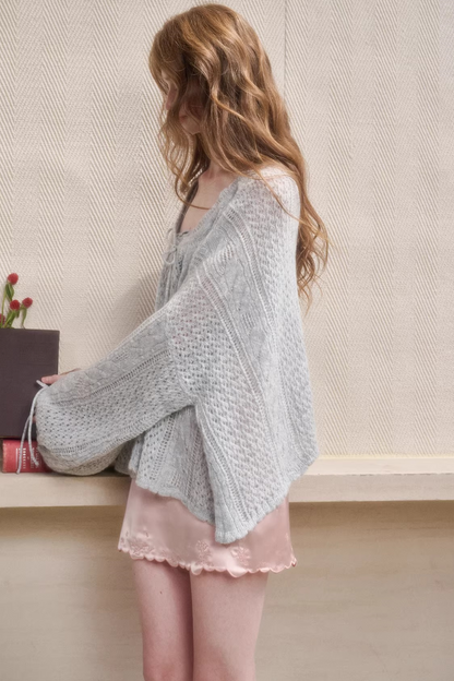 리버뱅크 모헤어 울 스웨터